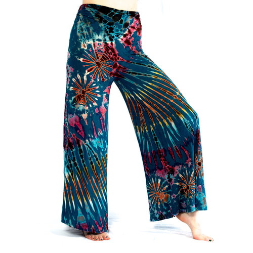 Eden Multicolor Tie-Dye Pants — Brisa's Boutique