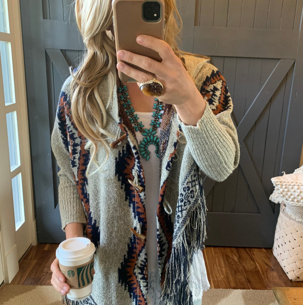 Amara Brown Cardigan — view 6