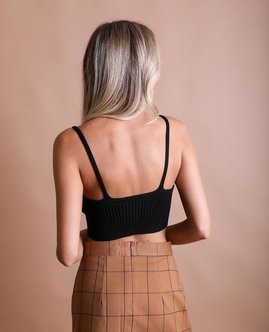 Wynn Yellow Knit Top — view 5