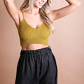 Wynn Yellow Knit Top — Brisa's Boutique