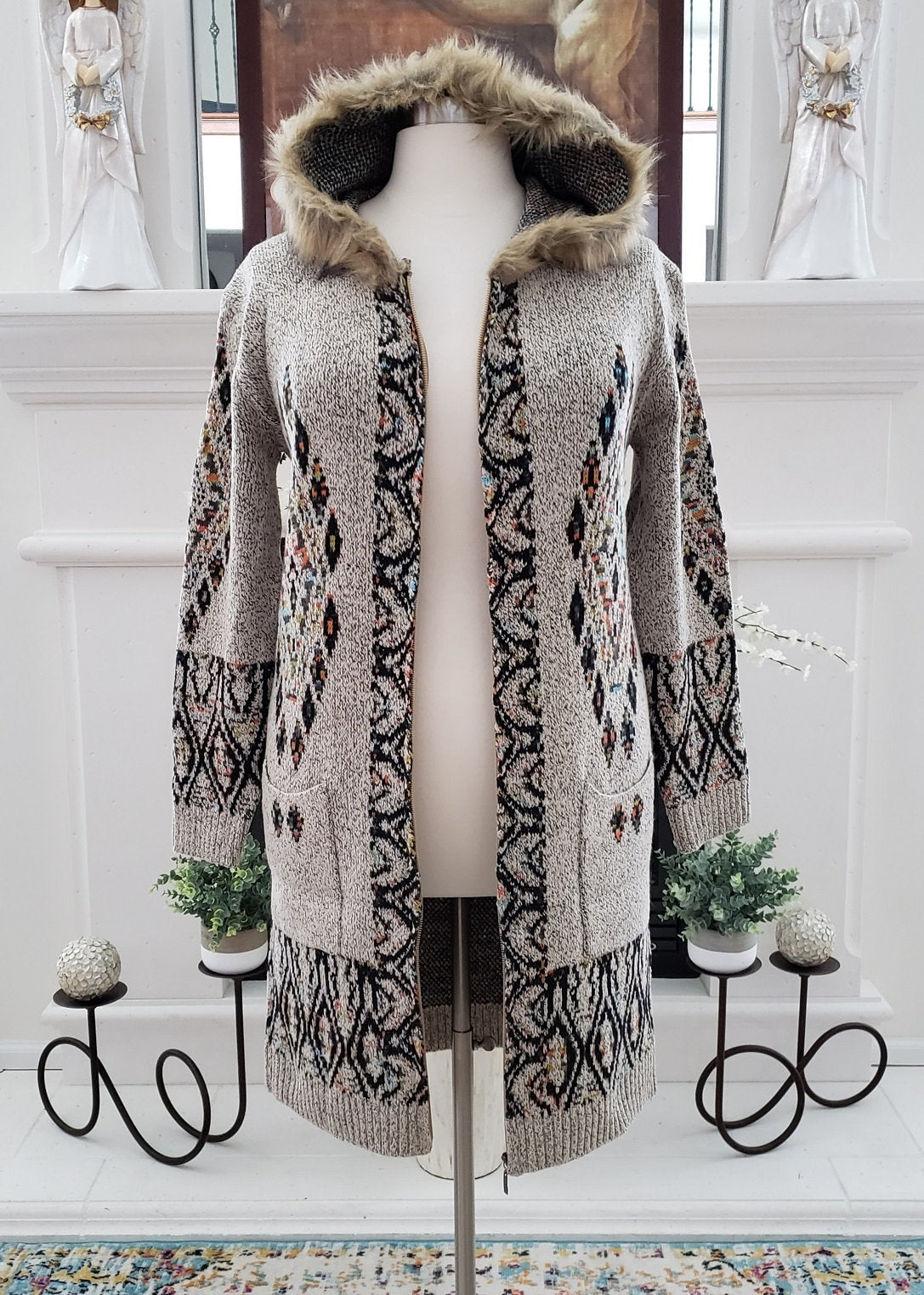Ruby Gray Knit Jacket — view 2
