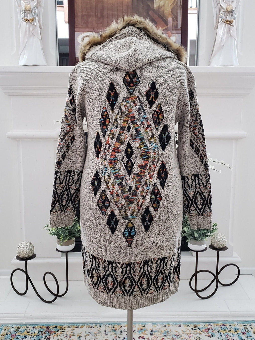 Ruby Gray Knit Jacket — view 3