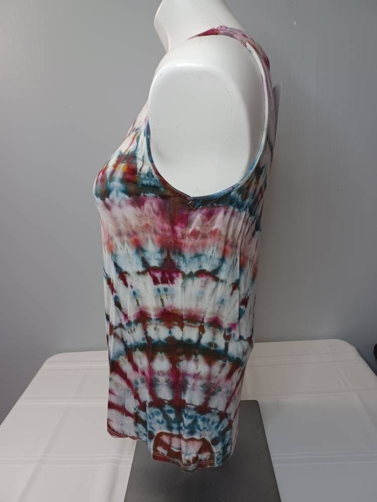 Della Multicolor Tie-Dye Top — view 3