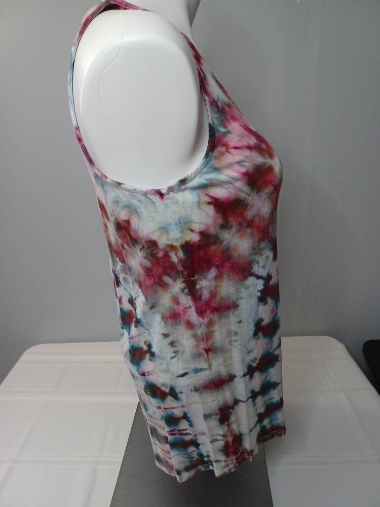 Della Multicolor Tie-Dye Top — view 4