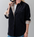 Wren Plaid Corduroy Button-Down Shacket — Brisa's Boutique