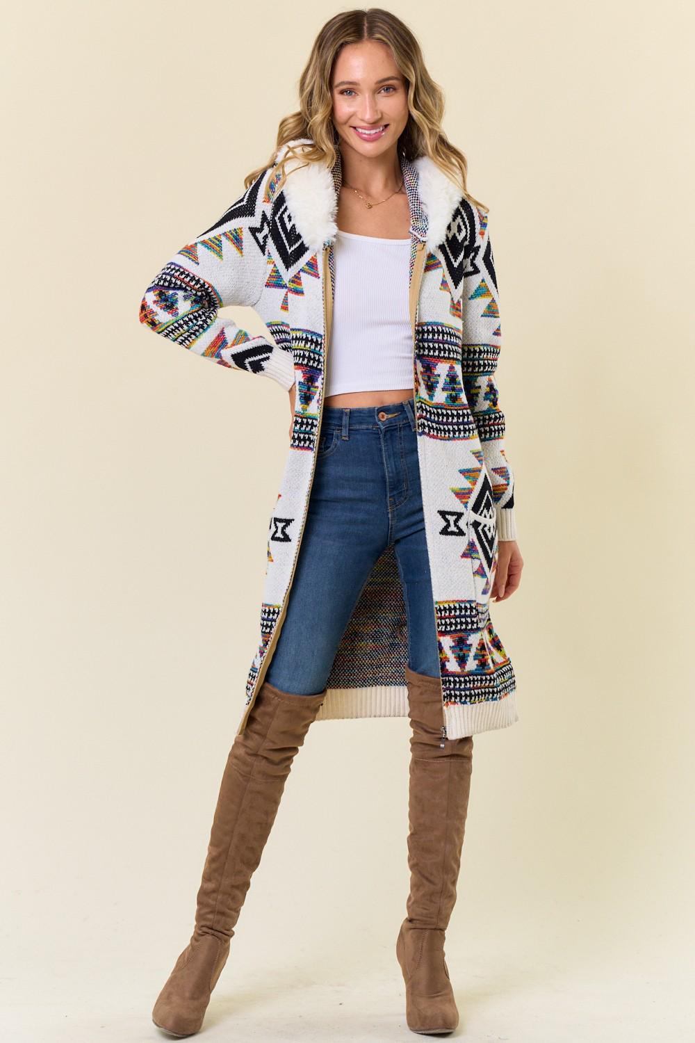 Zelda Multicolor Cardigan — view 3