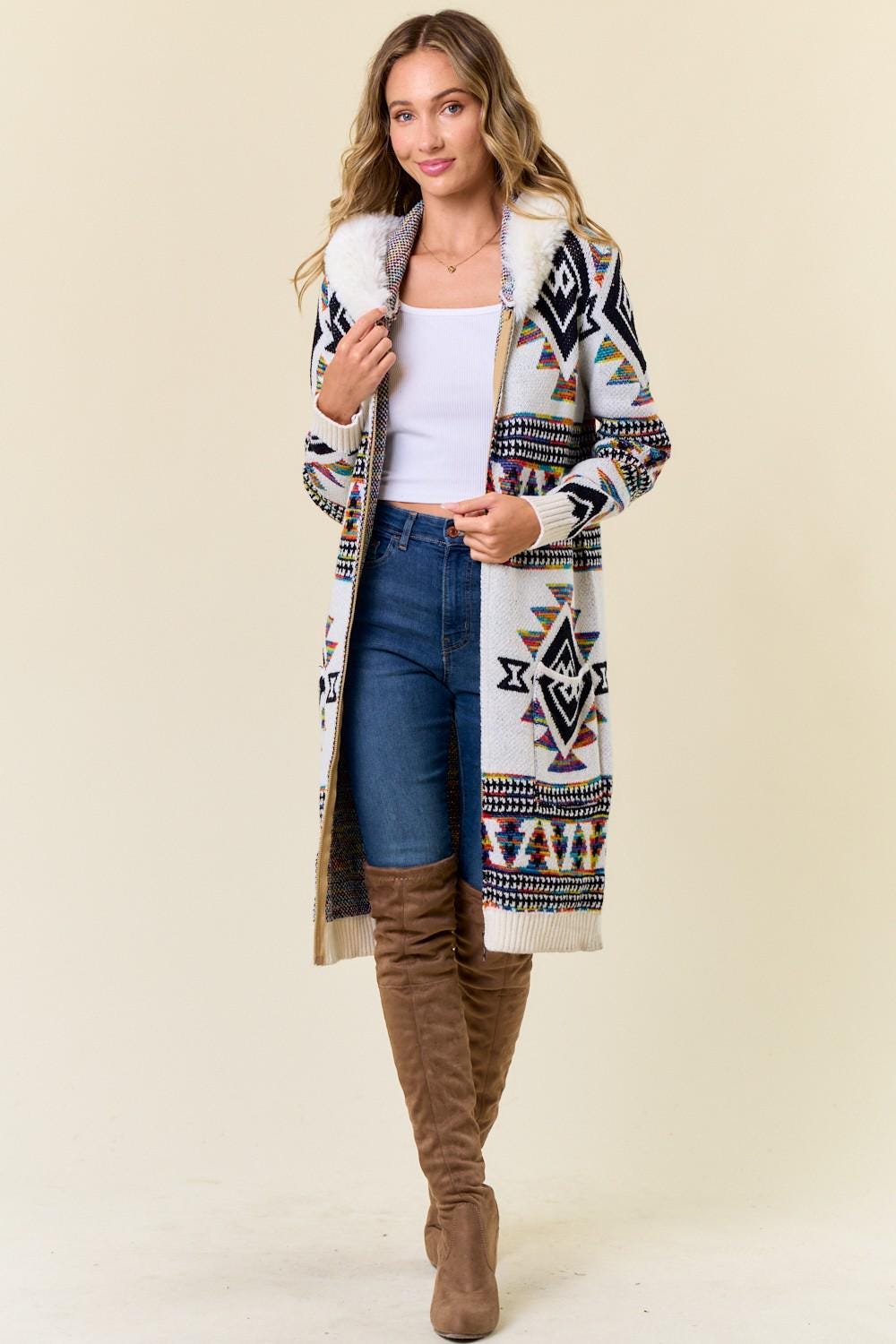 Zelda Multicolor Cardigan — view 2