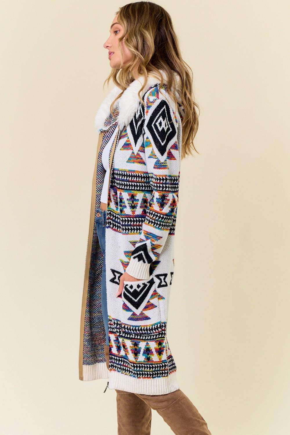 Zelda Multicolor Cardigan — view 5