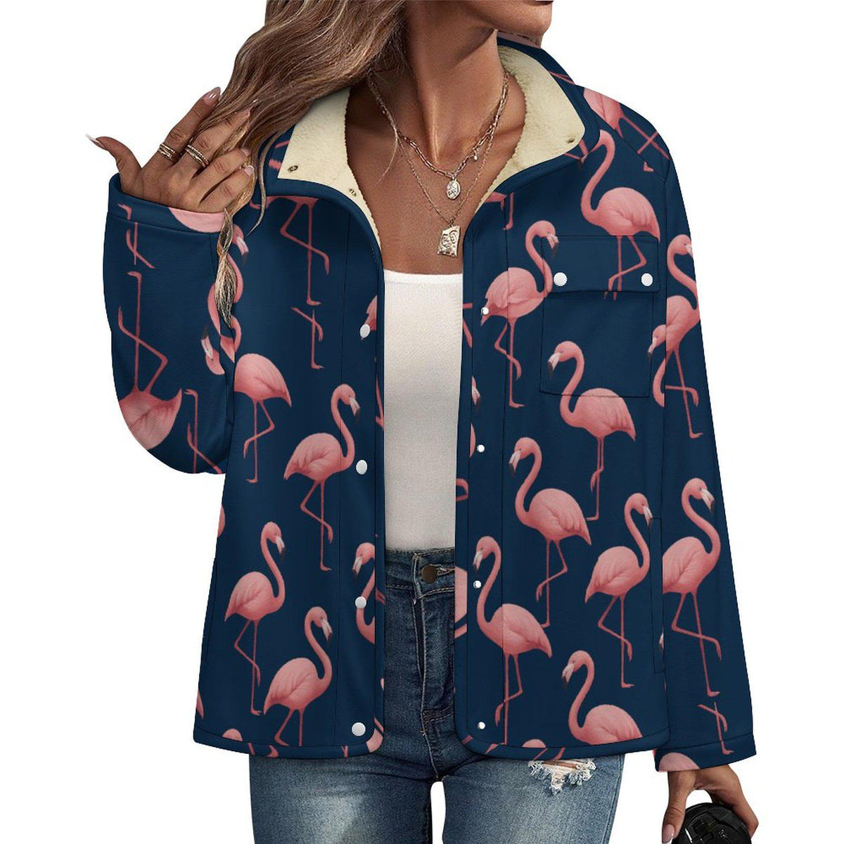 Lucia Tropical A-Line Jacket — view 2
