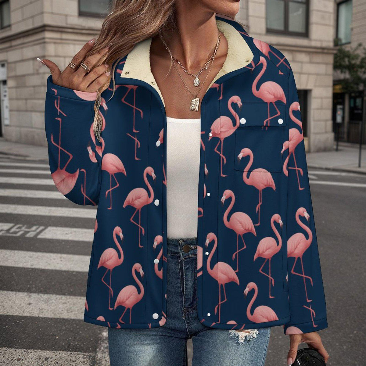 Lucia Tropical A-Line Jacket — Brisa's Boutique