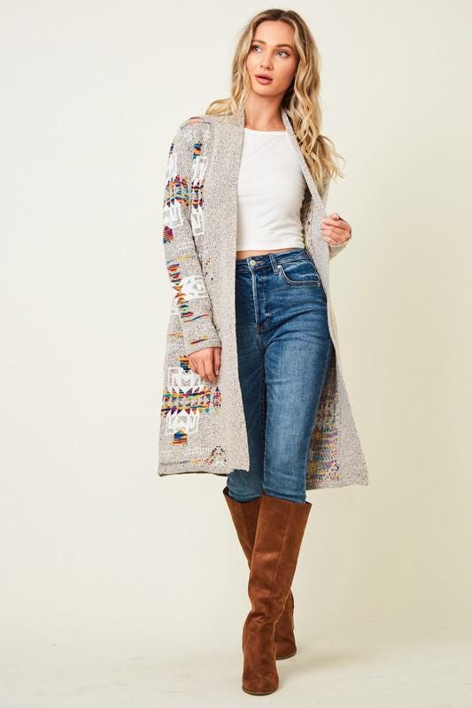 Valen Beige Cardigan — view 5