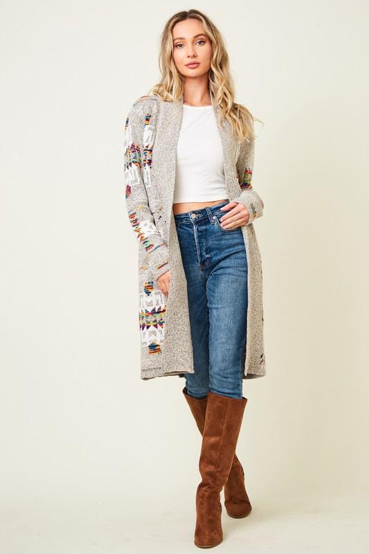 Valen Beige Cardigan — view 2