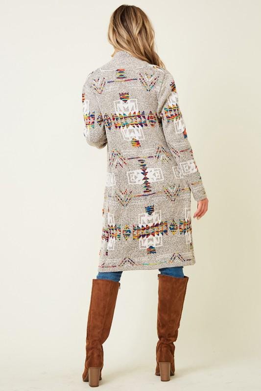 Valen Beige Cardigan — view 4