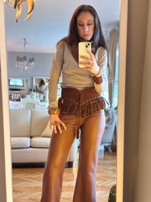 Anya Brown Wide-Leg Pants — Brisa's Boutique