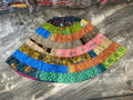 Opal Multicolor Tiered Maxi Skirt — Brisa's Boutique