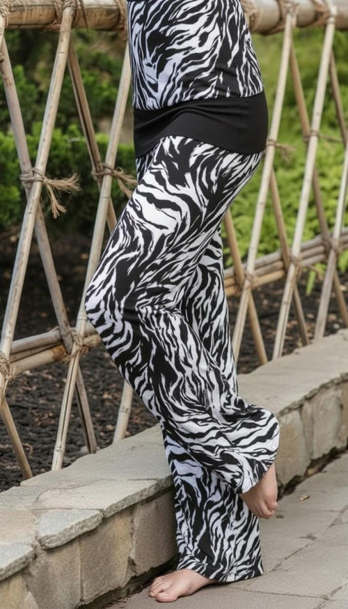 Alma Zebra-Print Pants — Brisa's Boutique