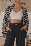 Ines Black Cardigan — Brisa's Boutique