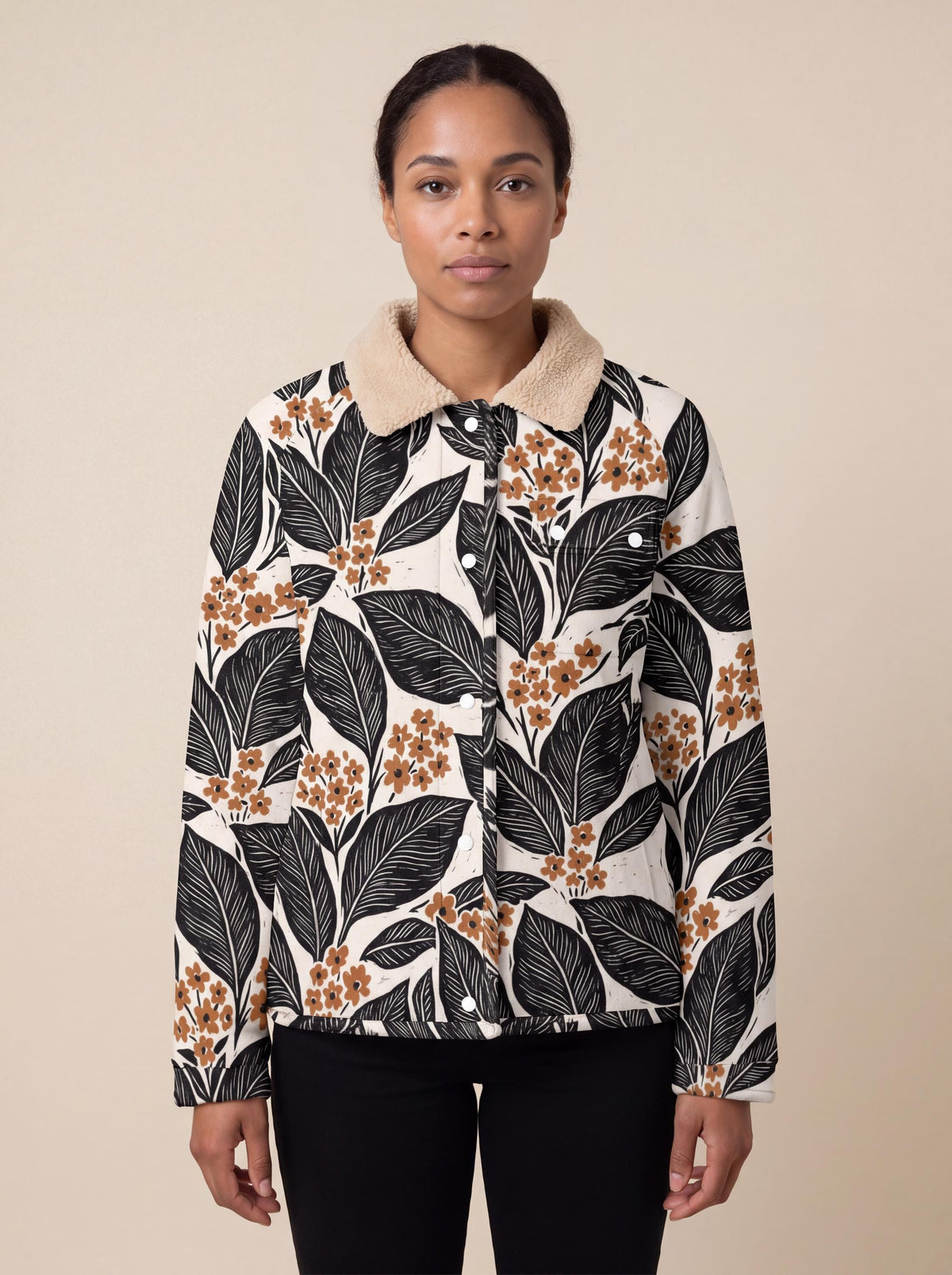 Vida Floral Shacket — view 3