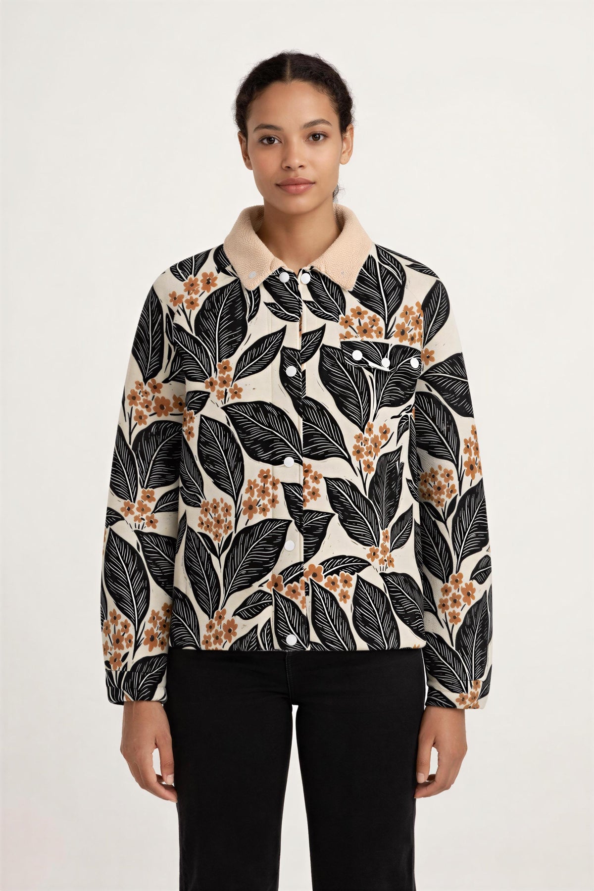 Vida Floral Shacket — view 4