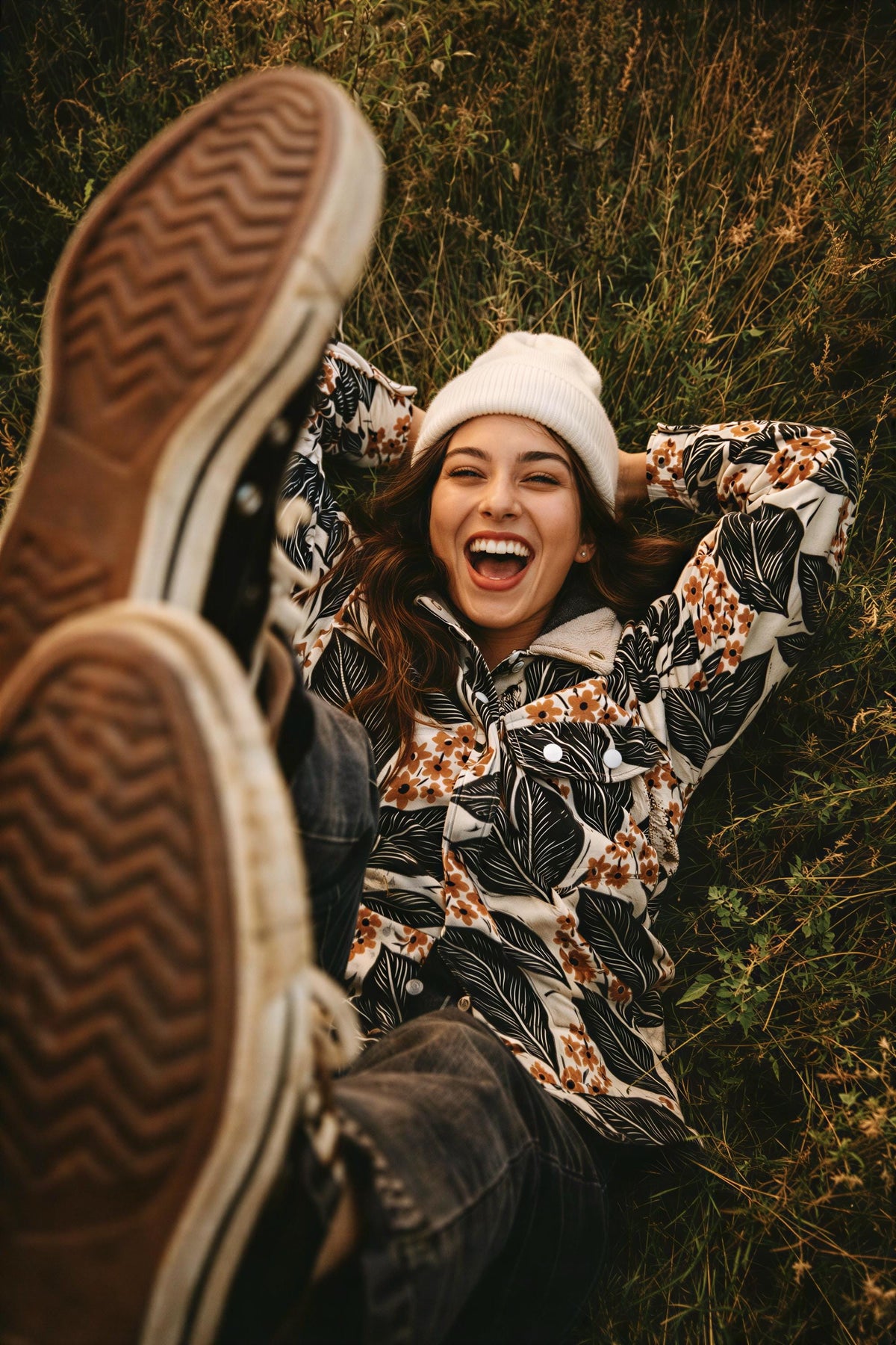 Vida Floral Shacket — Brisa's Boutique