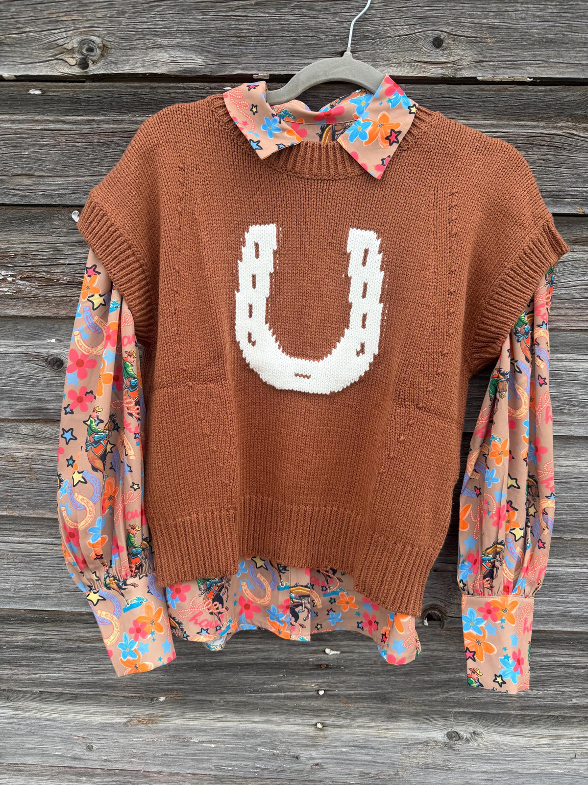 Ava Floral Button-Down Blouse — view 2