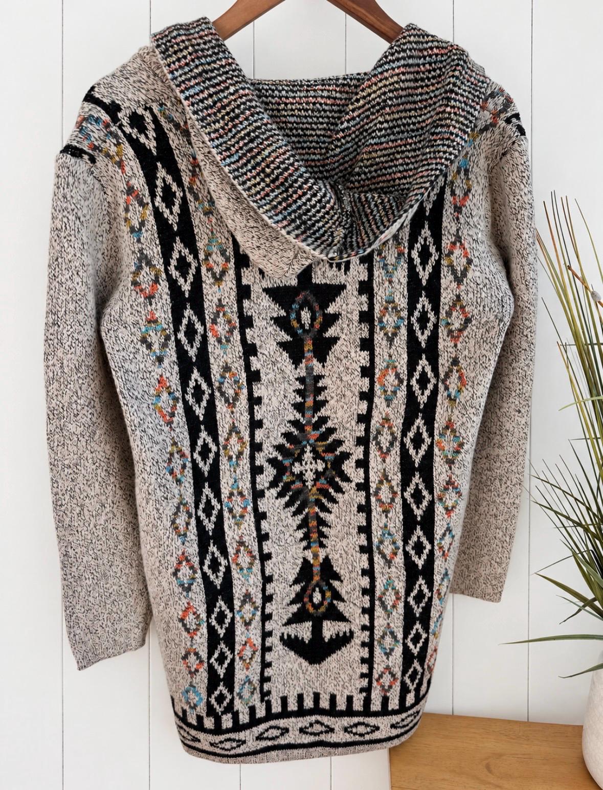 Sage Beige Knit Cardigan — view 6